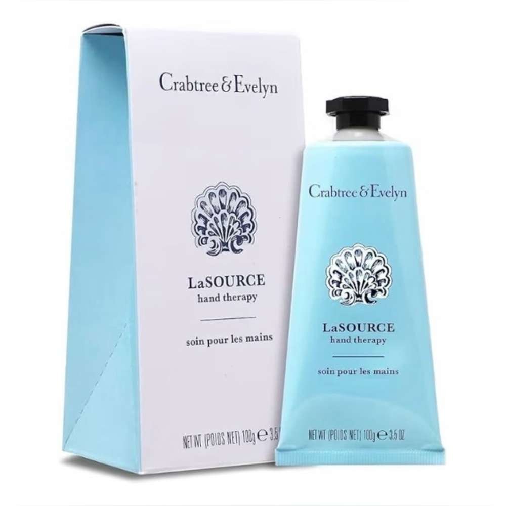 Crabtree & Evelyn La Source Hand Care Therapy Cream Moisturizer 100g / 3.5oz